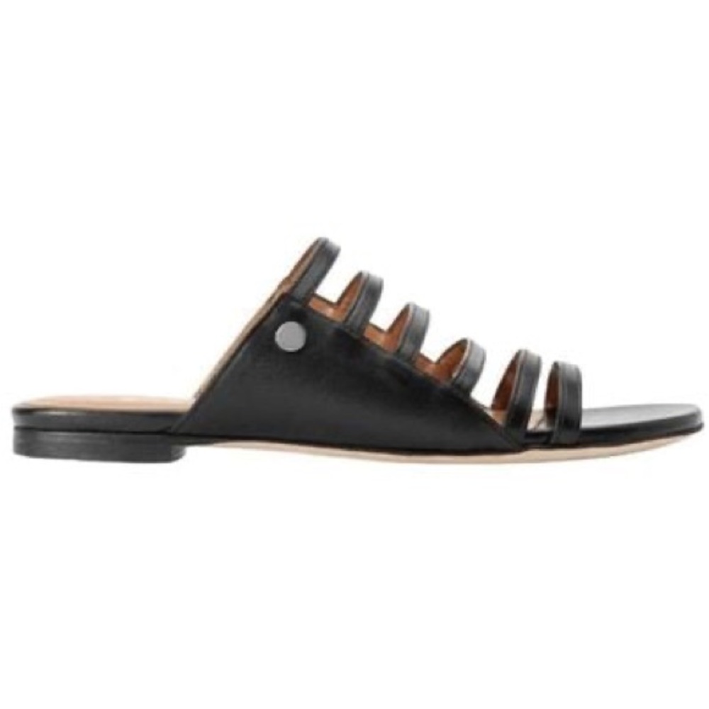 STAUD FLAT LEATHER SANDAL